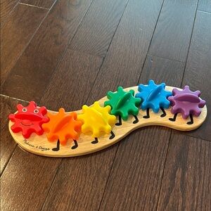Melissa & Doug Caterpillar Rainbow Gear Toy